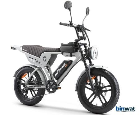 APE RYDER GENON ULTRA GRİ 48V 750 WATT ELEKTRİKLİ BİSİKLET