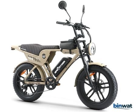 APE RYDER GENON ULTRA SARI 48V 750 WATT ELEKTRİKLİ BİSİKLET
