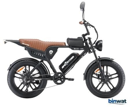 APE RYDER GENON ULTRA SİYAH 48V 750 WATT ELEKTRİKLİ BİSİKLET
