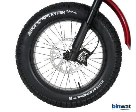 APE RYDER GİBBON KIRMIZI 48V 250 WATT ELEKTRİKLİ BİSİKLET