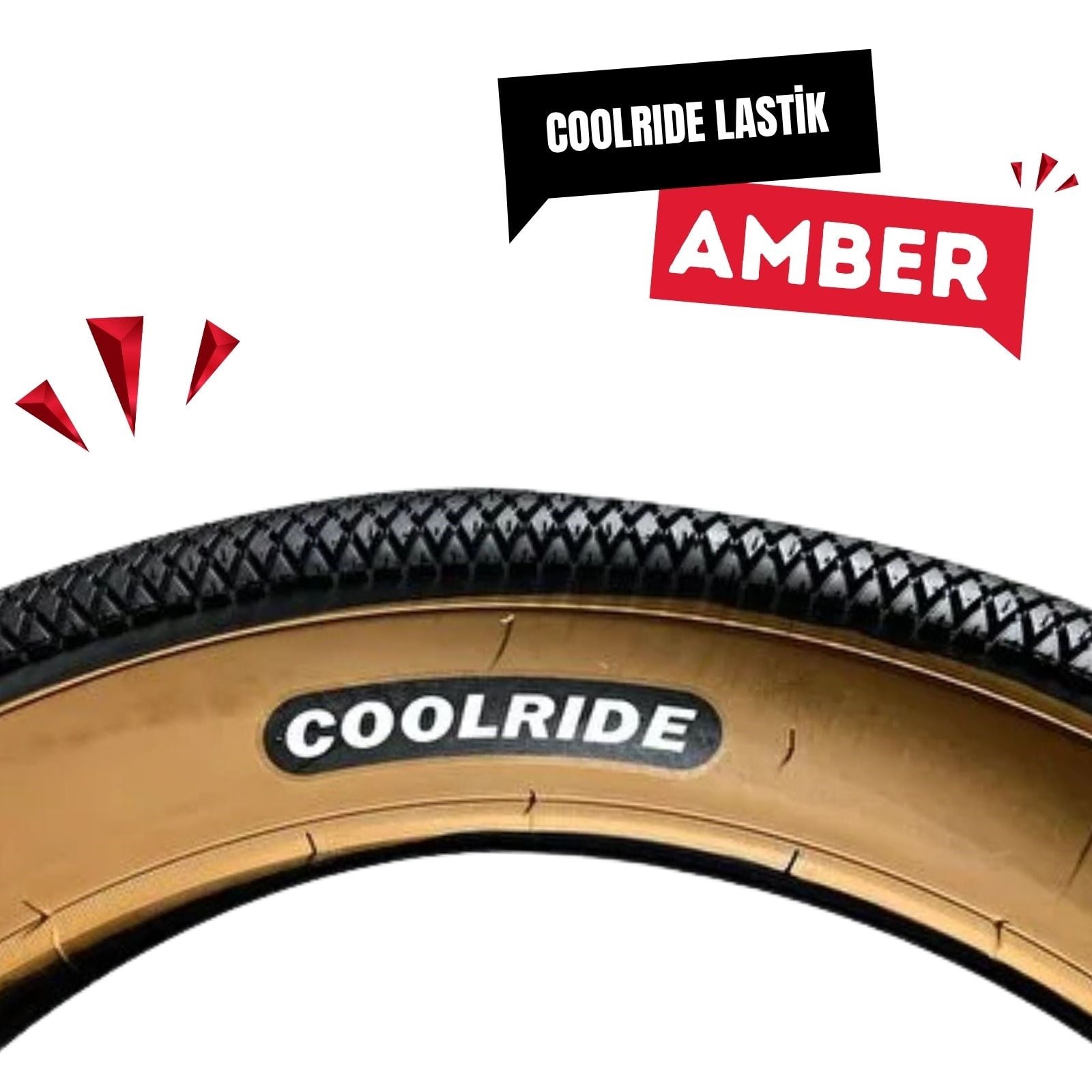 COOLRIDE 20x4.0 Kalın Teker Fat-bike & E-Bike Zırhlı Yol Lastiği