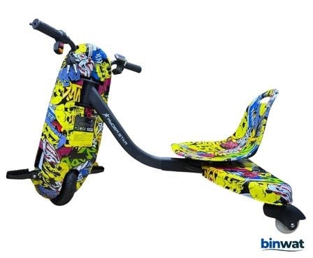 RYDER STAR DRİFT CAR RS-R1 24V 250 WATT ELEKTRİKLİ DRİFT CAR - DRİFT SCOOTER COOL