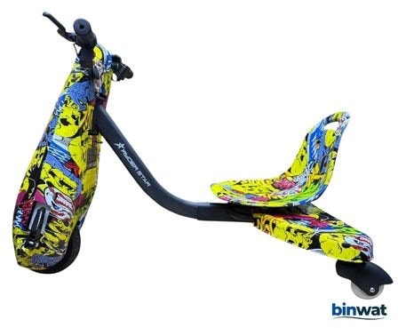 RYDER STAR DRİFT CAR RS-R1 24V 250 WATT ELEKTRİKLİ DRİFT CAR - DRİFT SCOOTER COOL