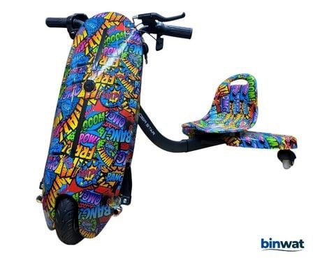 RYDER STAR DRİFT CAR RS-R1 24V 250 WATT ELEKTRİKLİ DRİFT CAR - DRİFT SCOOTER COOL