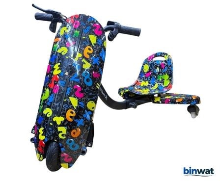 RYDER STAR DRİFT CAR RS-R1 24V 250 WATT ELEKTRİKLİ DRİFT CAR - DRİFT SCOOTER COOL