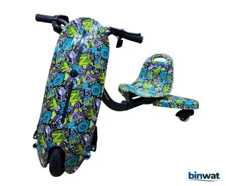 RYDER STAR DRİFT CAR RS-R1 24V 250 WATT ELEKTRİKLİ DRİFT CAR - DRİFT SCOOTER COOL