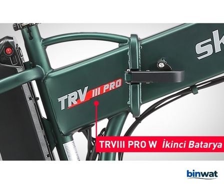 SKYJET (TRVIII) TRV3 PRO W 48V 1000 WATT ÇİFT BATARYALI ELEKTRİKLİ BİSİKLET