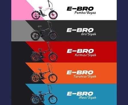 STRADA E-BRO 36V 250 WATT ELEKTRİKLİ BİSİKLET