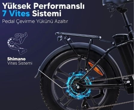 STRADA E-BRO 36V 250 WATT ELEKTRİKLİ BİSİKLET