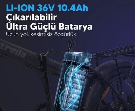 STRADA E-BRO 36V 250 WATT ELEKTRİKLİ BİSİKLET