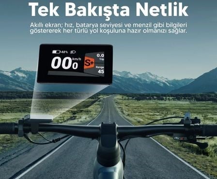 STRADA E-GECKO 36V 350 WATT ELEKTRİKLİ BİSİKLET