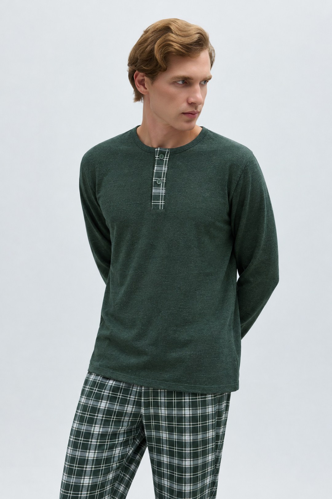 Yeşil Pijama Takımı - Markasız