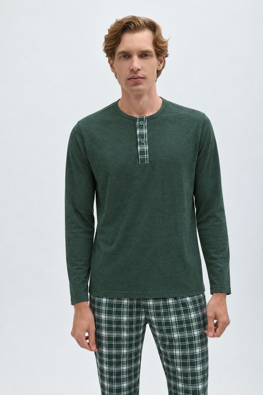 Yeşil Pijama Takımı - Markasız