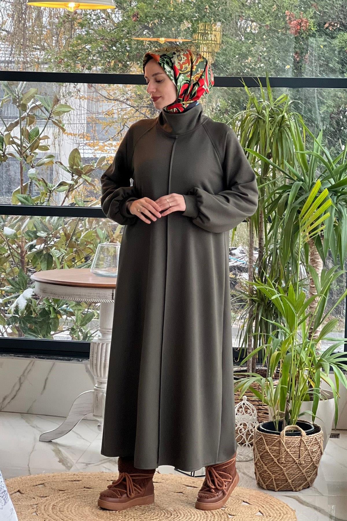 Haki Özlem Elbise