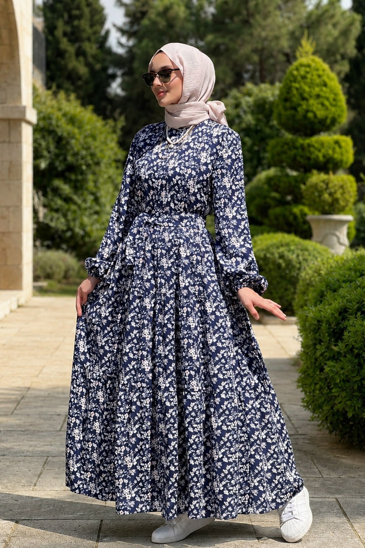 Rümeysa Desenli Elbise