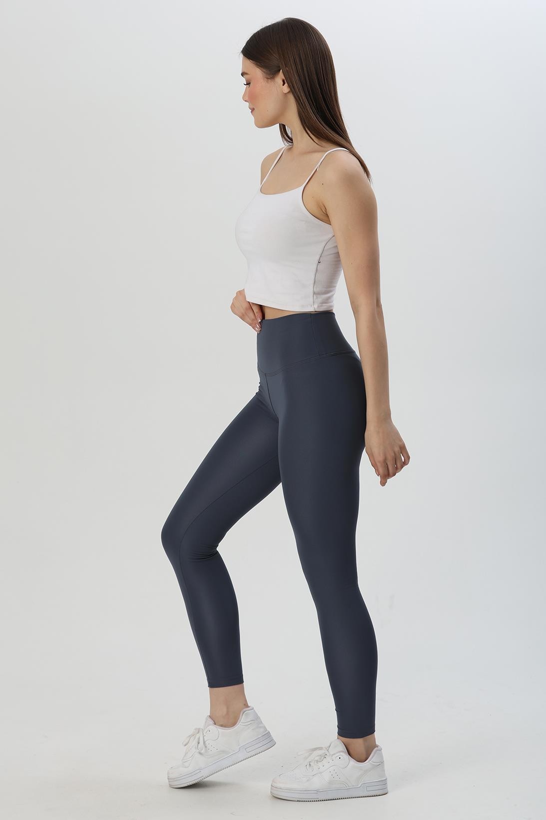 Fit Slim Dalgıç Sporcu Tayt Antrasit · 3