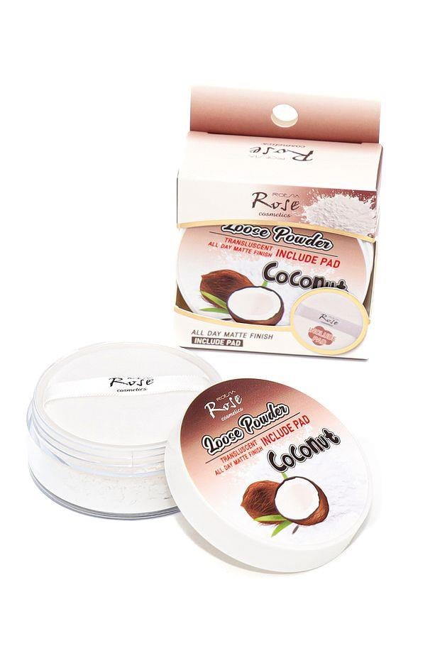 Rose Süngerli Toz Pudra Coconut