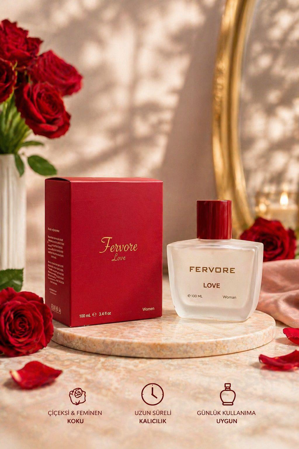 Fervore Violet Kadın Parfüm 100 ML Tatlı/Çiçeksi