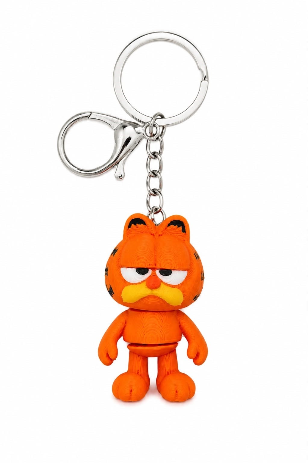 Garfield Figürlü Anahtarlık Turuncu
