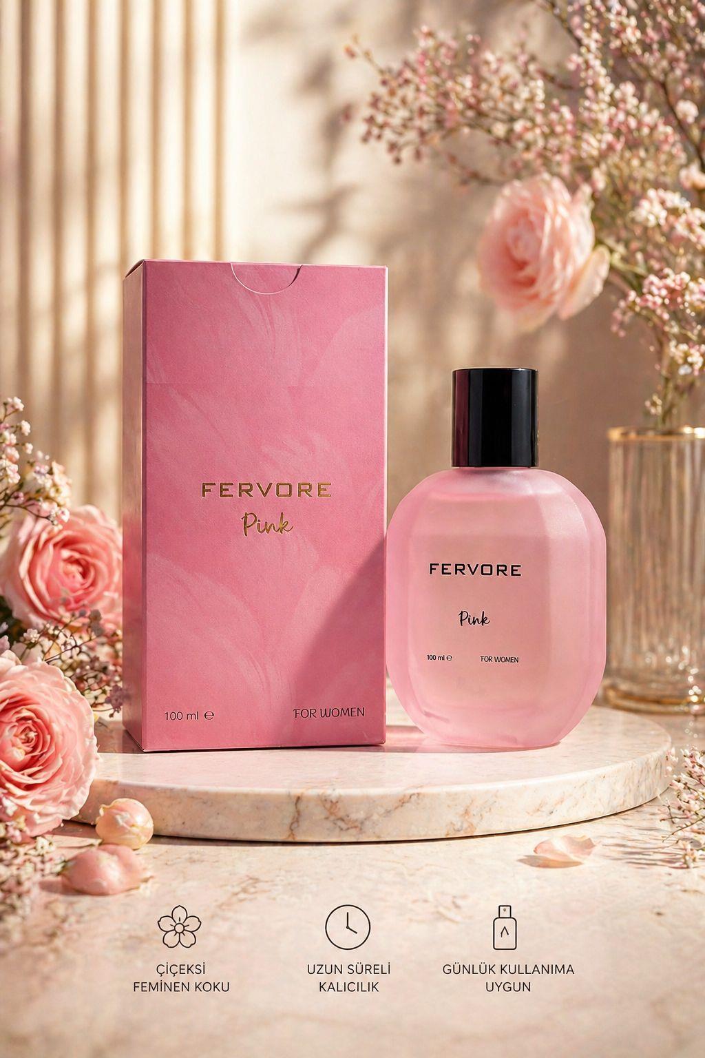 	Fervore Violet Kadın Parfüm 100 ML Çiçeksi