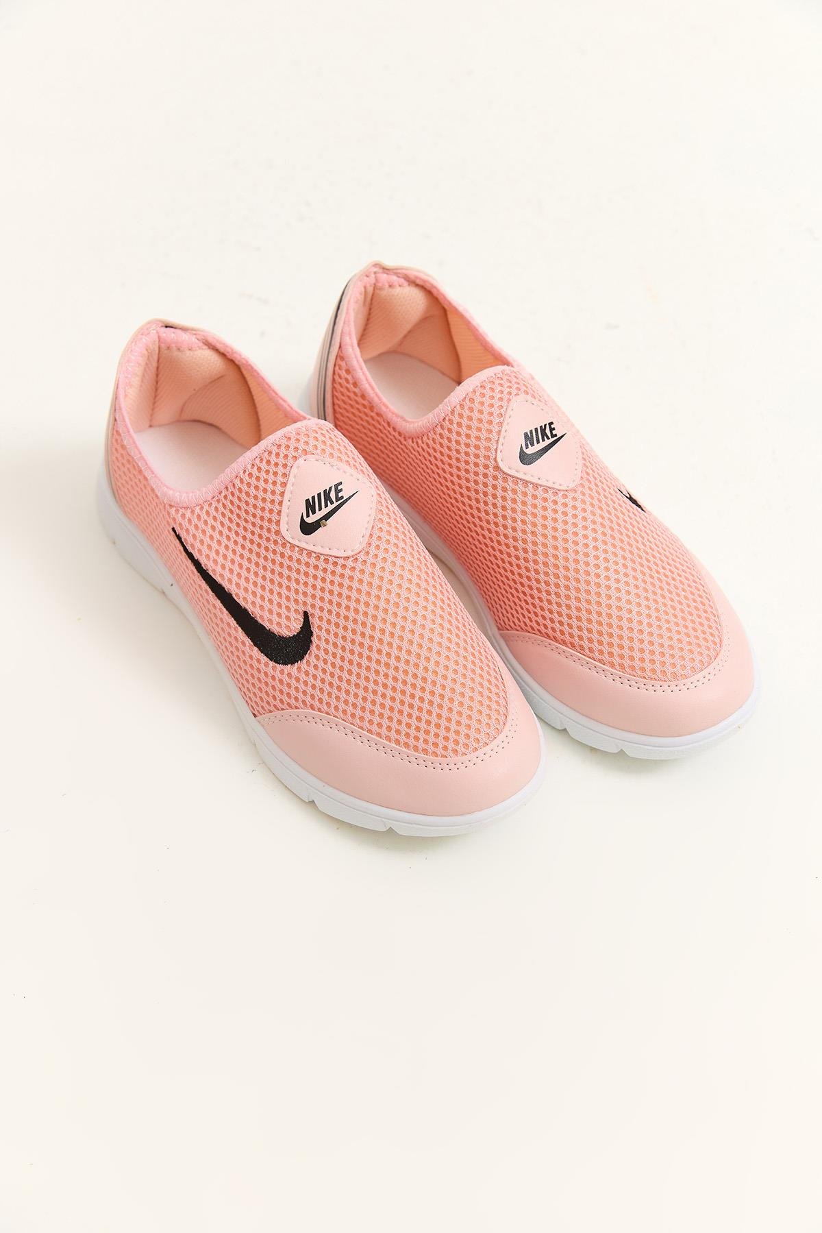 Bağcıksız Model Comfort  Spor Ayakkabı Pembe