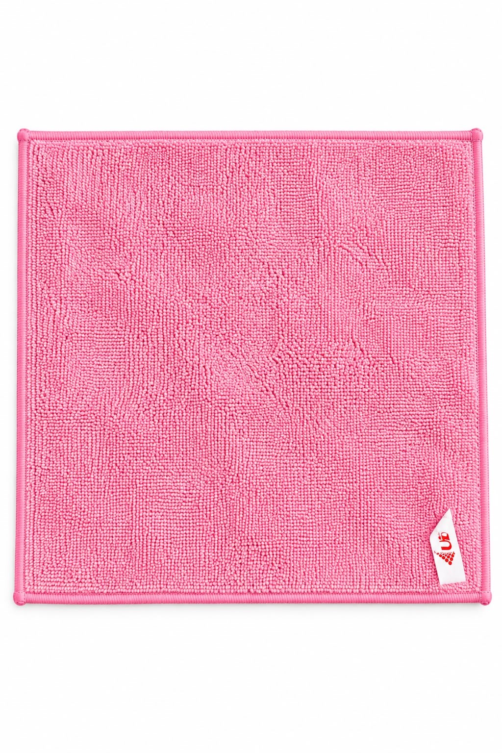 39X39cm Ölçülü Mikrofiber Temizlik Bezi Pembe