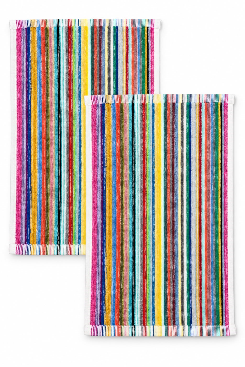2'li Renkli 33X25cm Ölçülü El Havlusu/Bezi Karışık