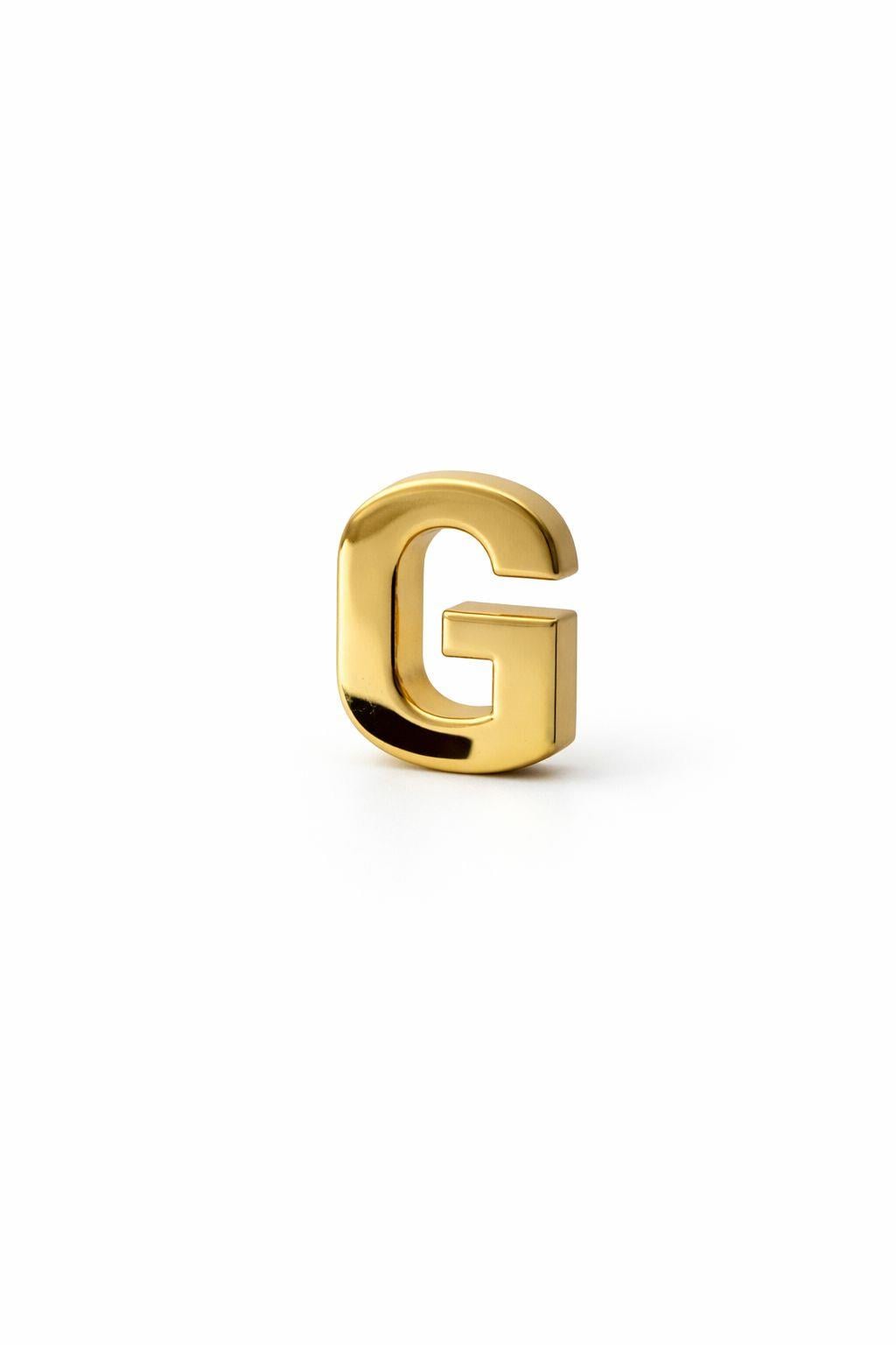 Gold Charm G Harfi