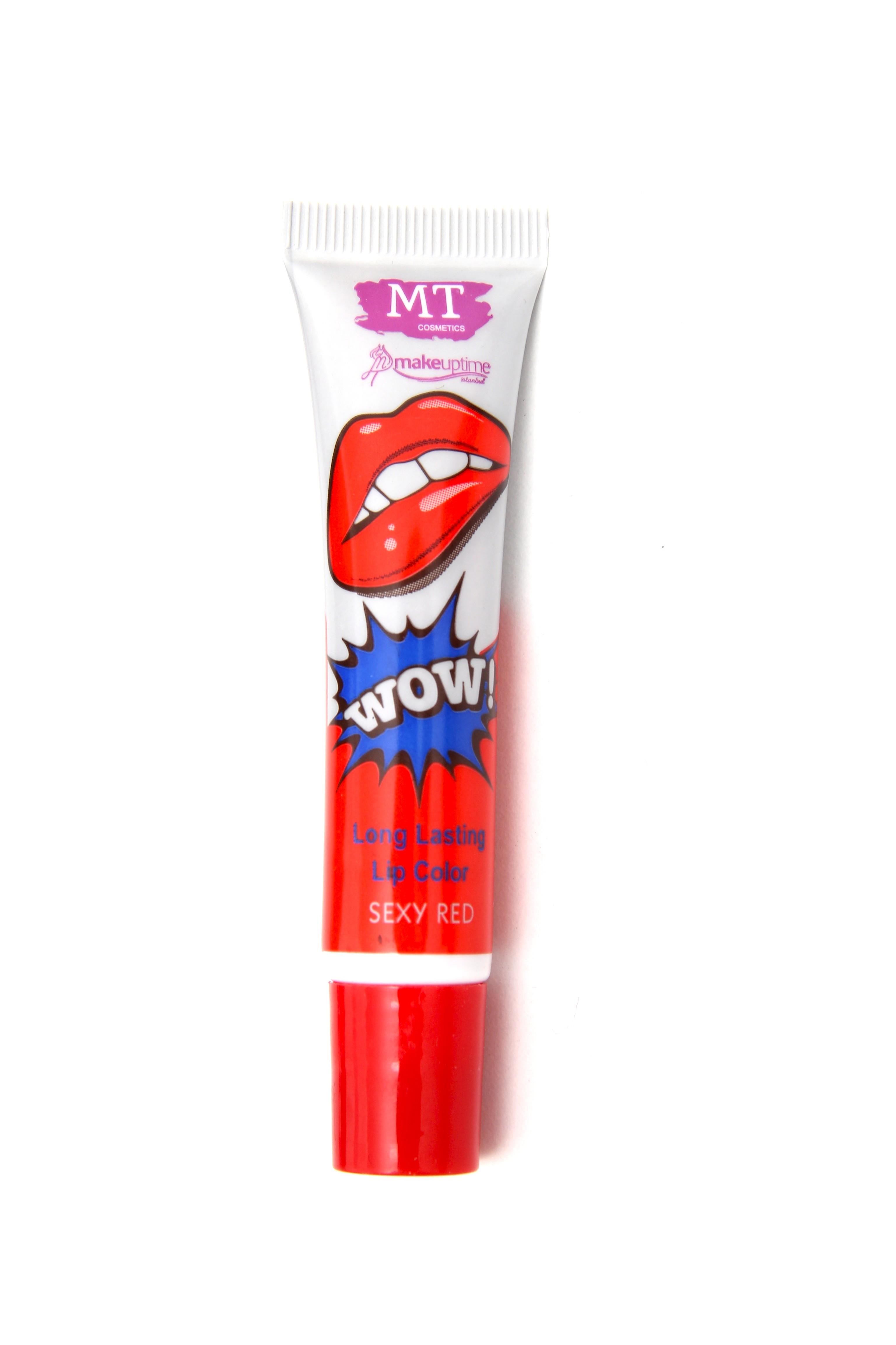 Rose Kalıcı Soyulabilir Ruj Seti Sexy Red