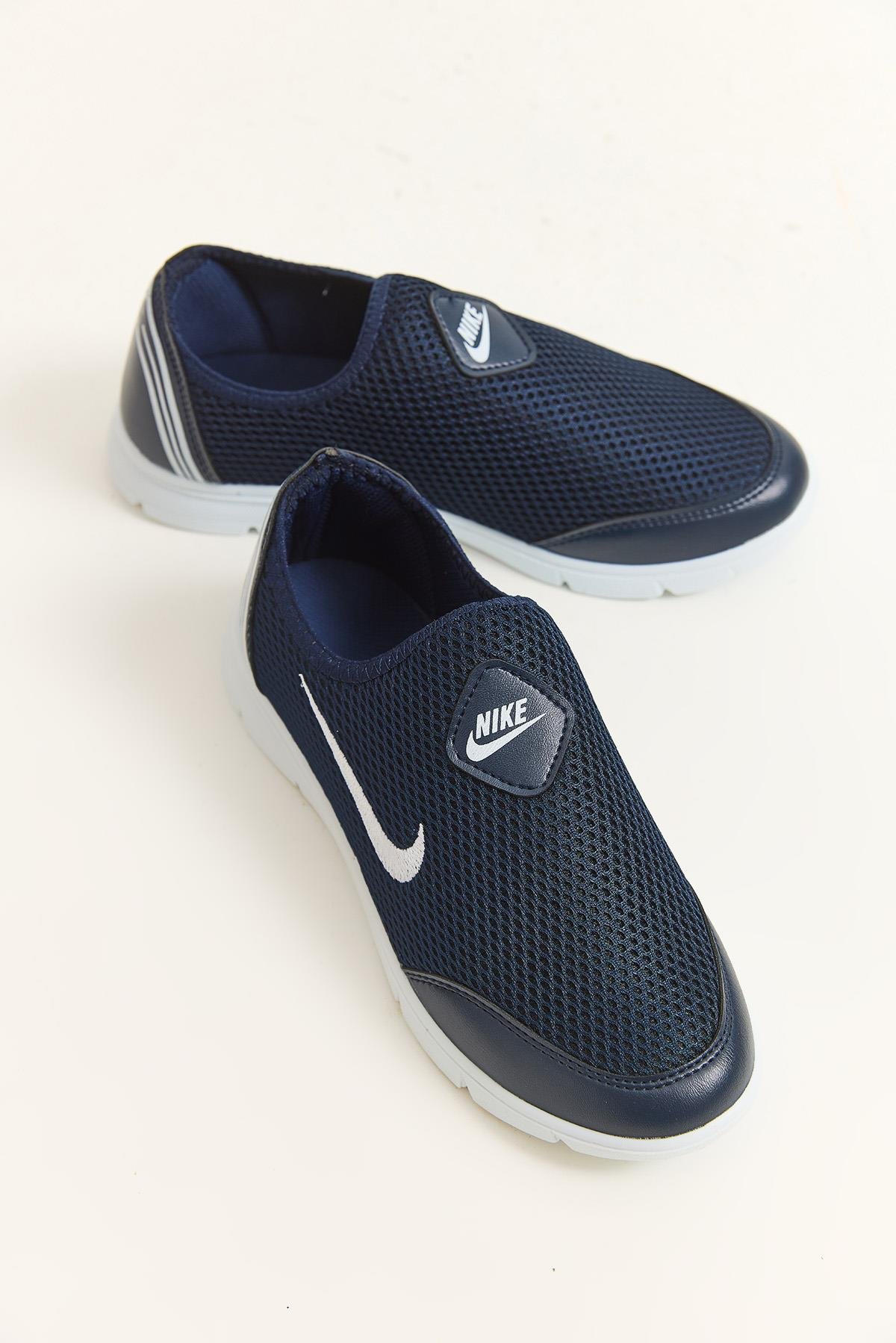 Bağcıksız Model Comfort  Spor Ayakkabı Lacivert
