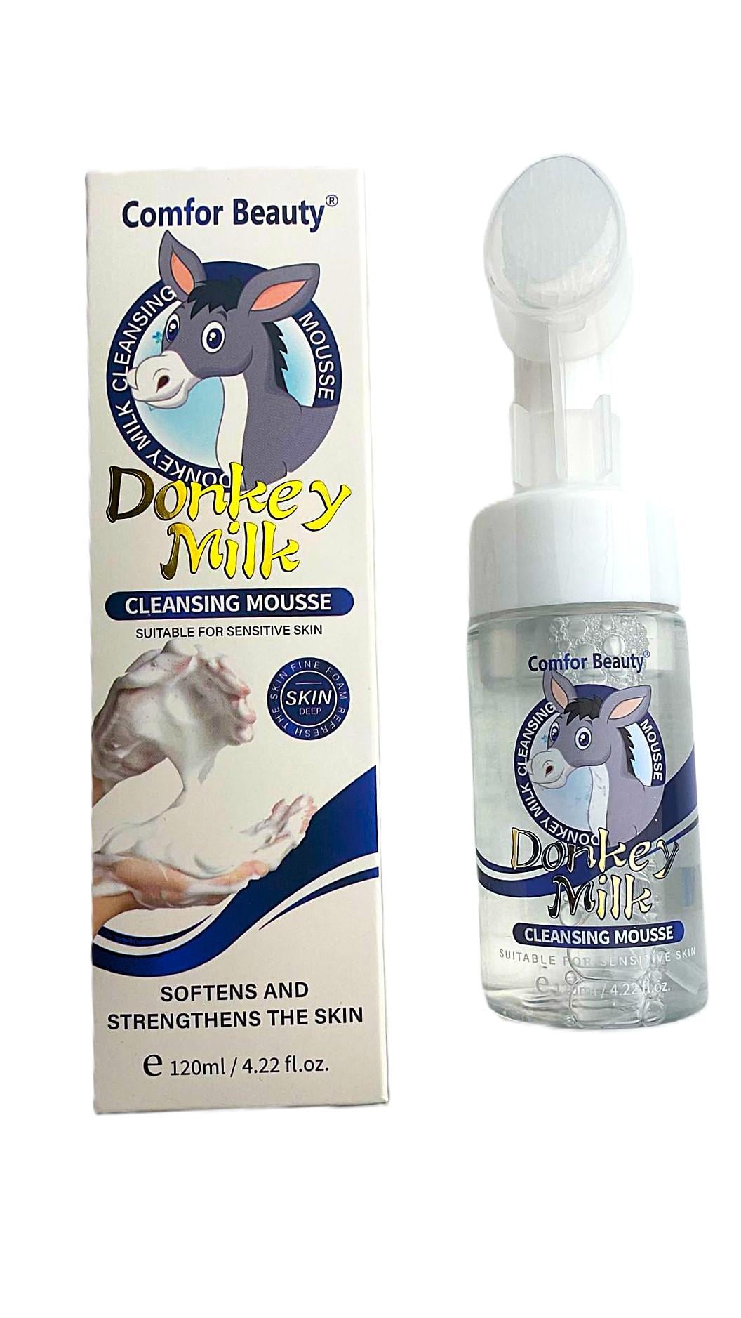 Eşek Sütü Yüz Temizleyici Köpük 120 ML