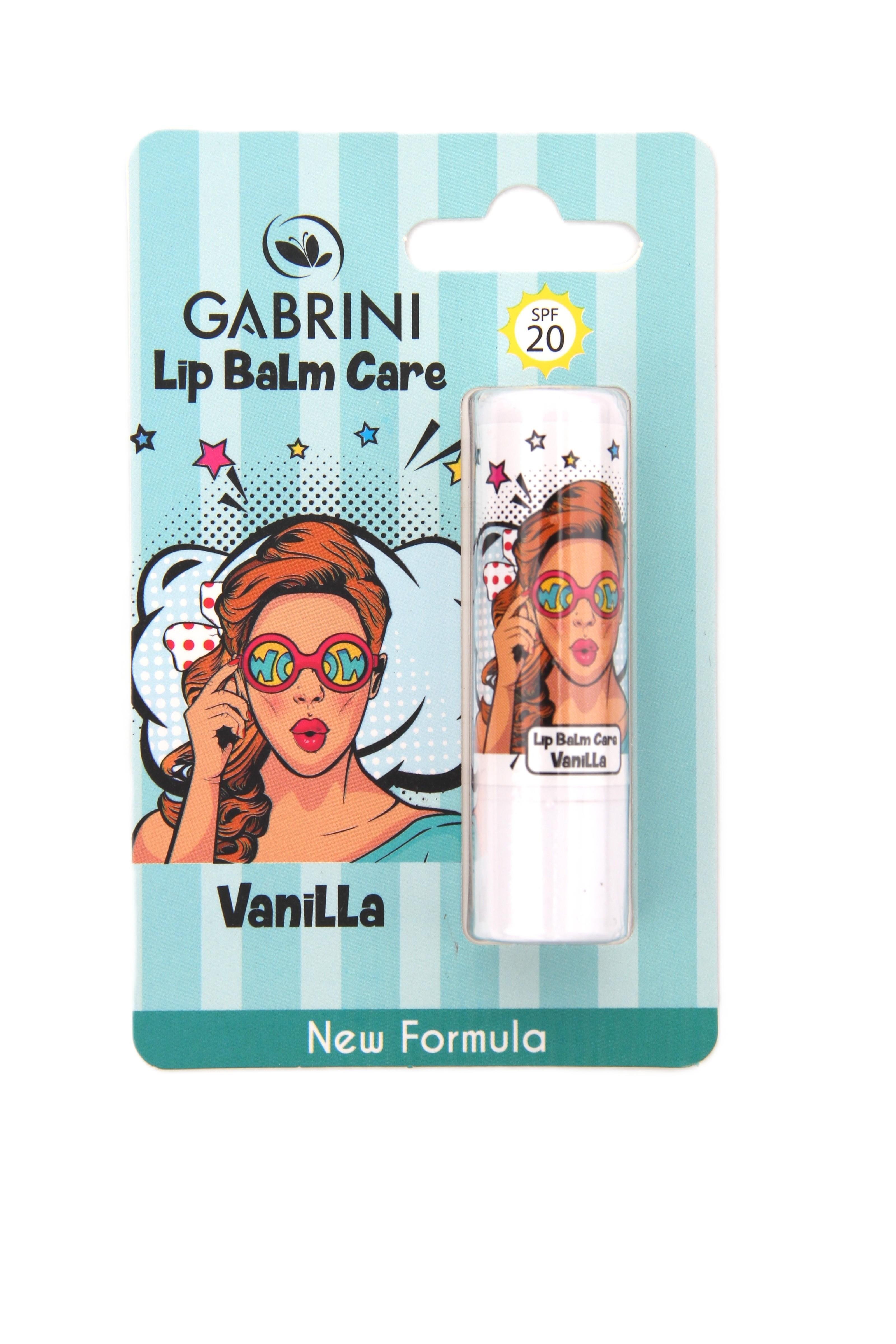 Gabrini Lip Balm Care Vanilya