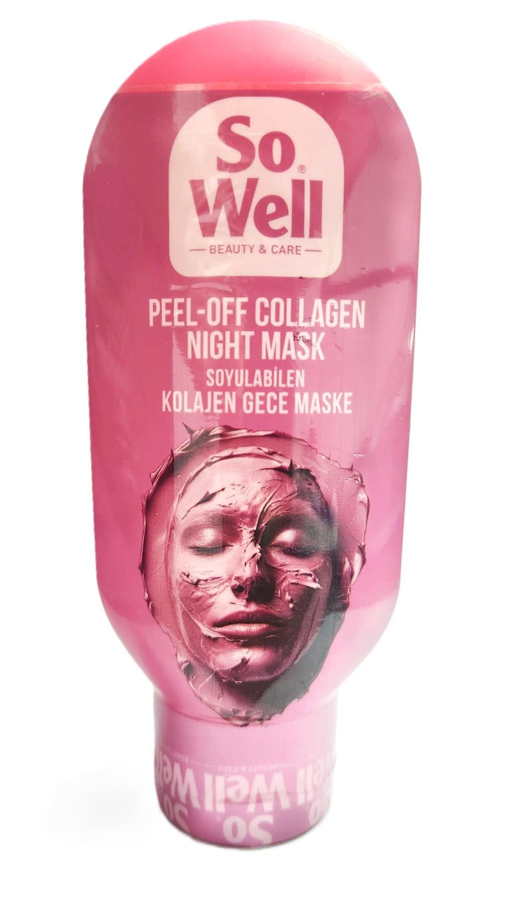 Kadın Collagen Özlü Gece Maskesi 100 ML