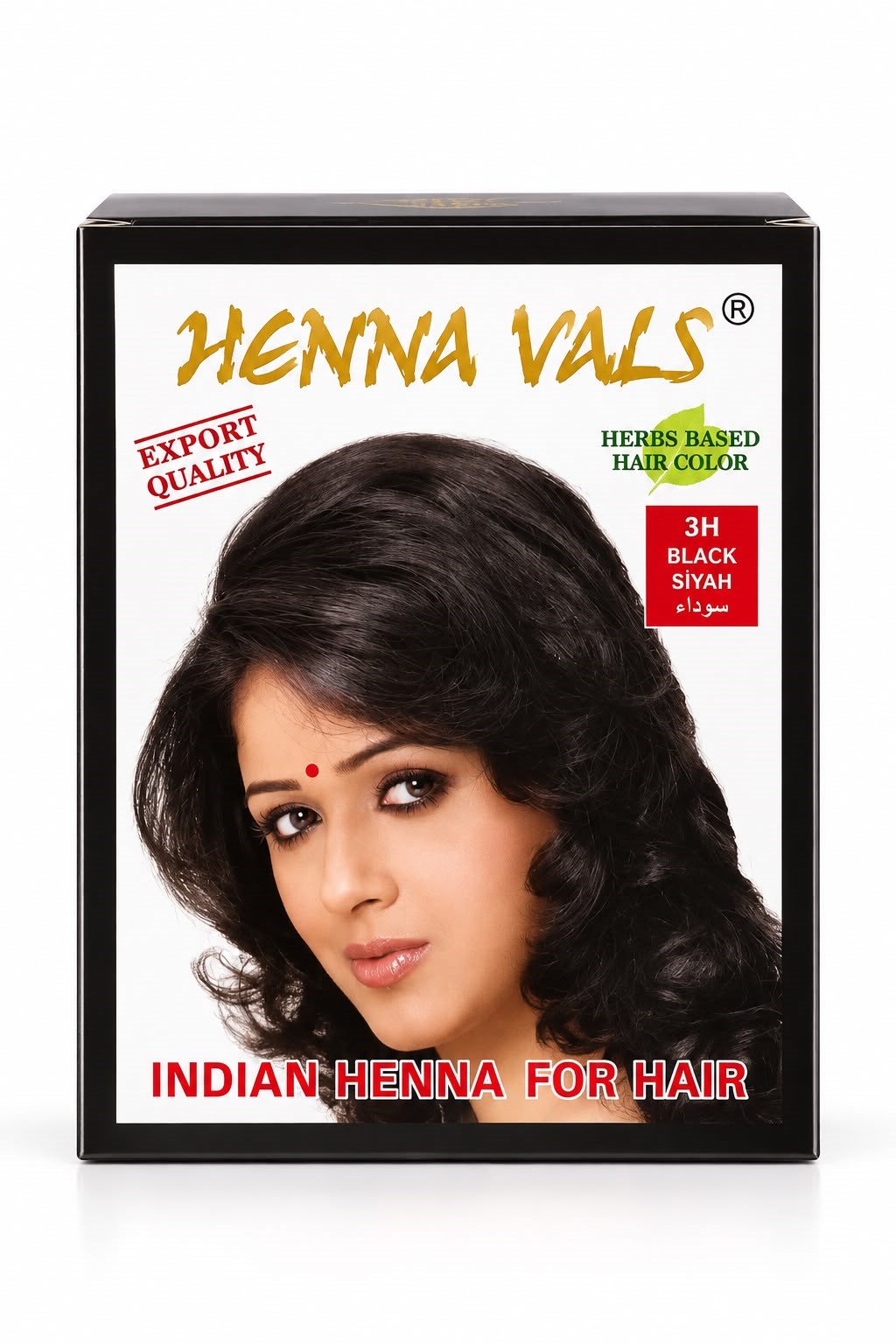 Henna Vals Siyah Saç Boyası