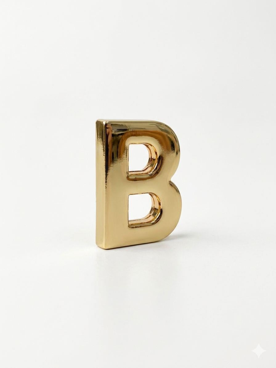 Gold Charm B Harfi