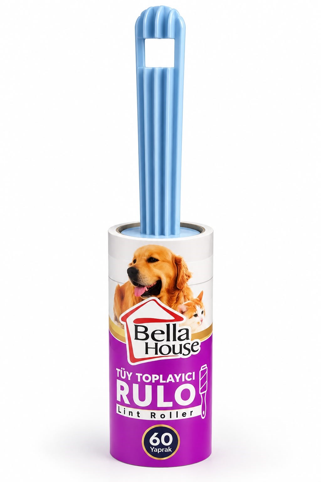 Tüy Toplama Rulosu Mavi