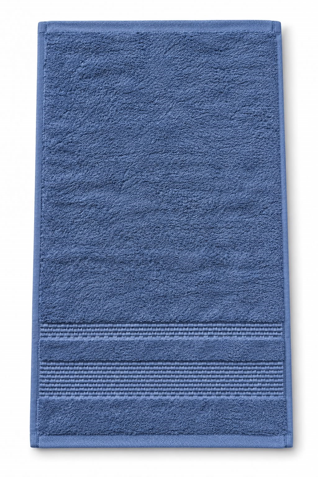 Pamuklu Banyo 90X45Cm Ölçülü El Yüz Havlusu Mavi