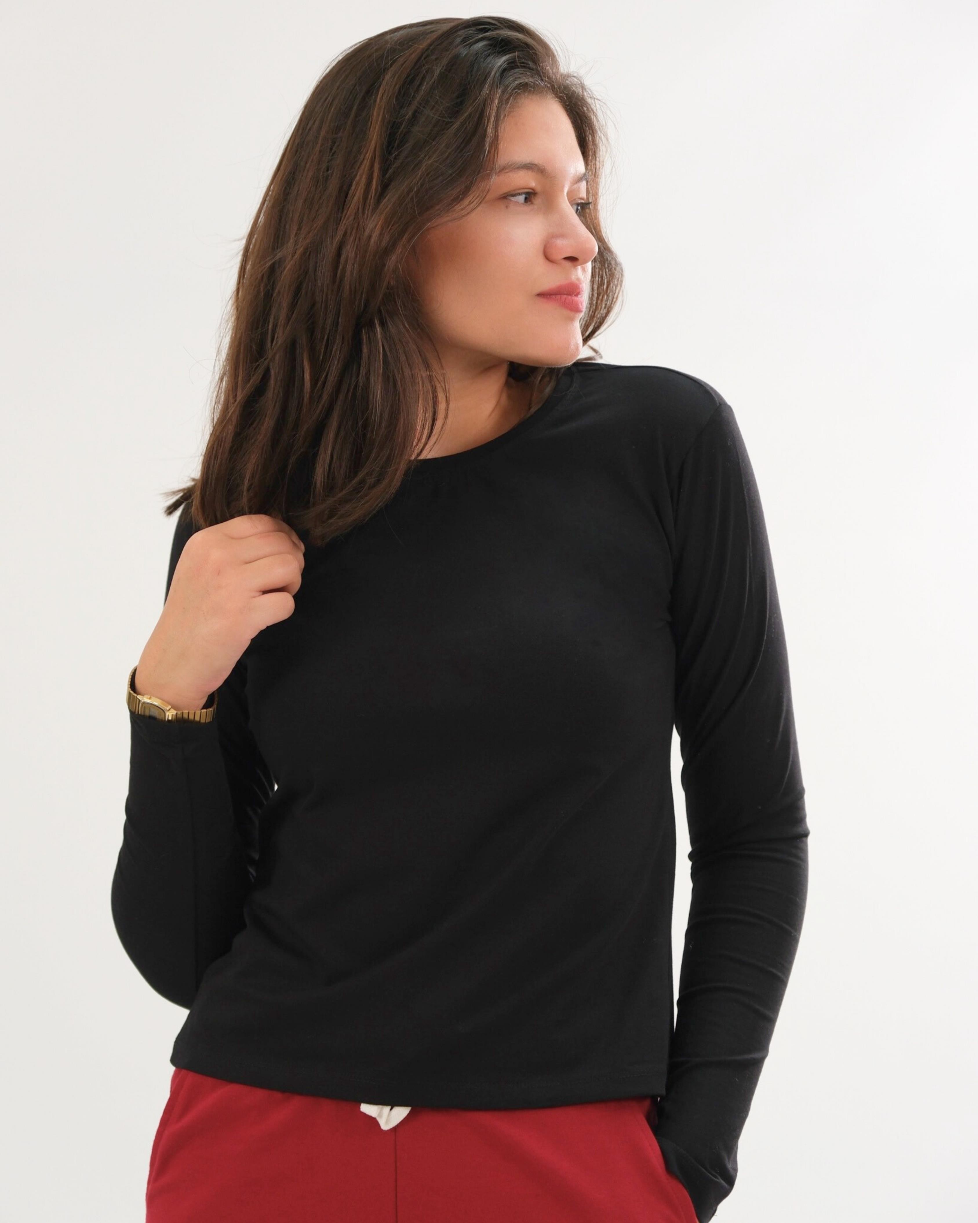 Kadın Uzun Kollu Basic Body