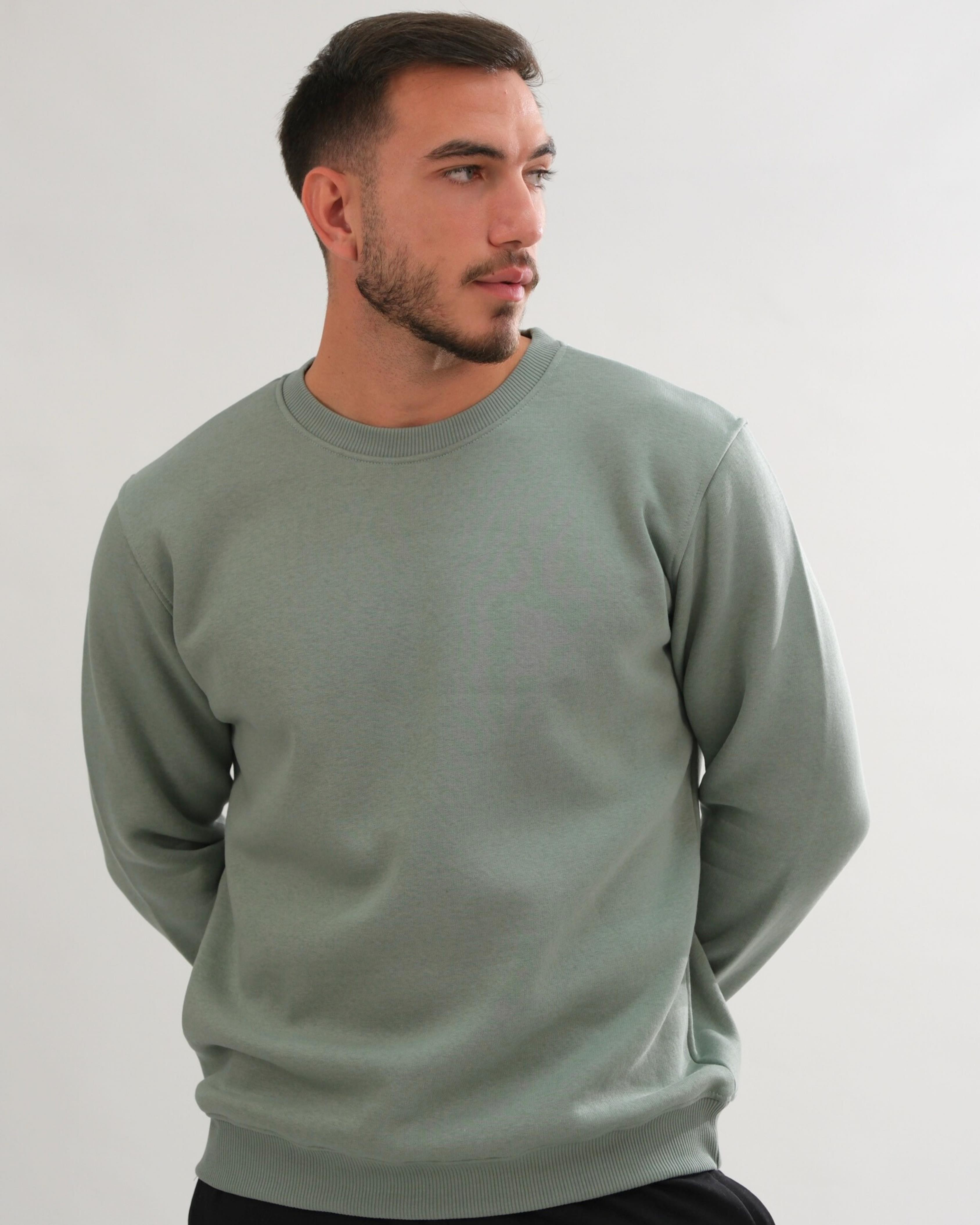 Unisex Üç İplik Şardonlu Sweatshirt