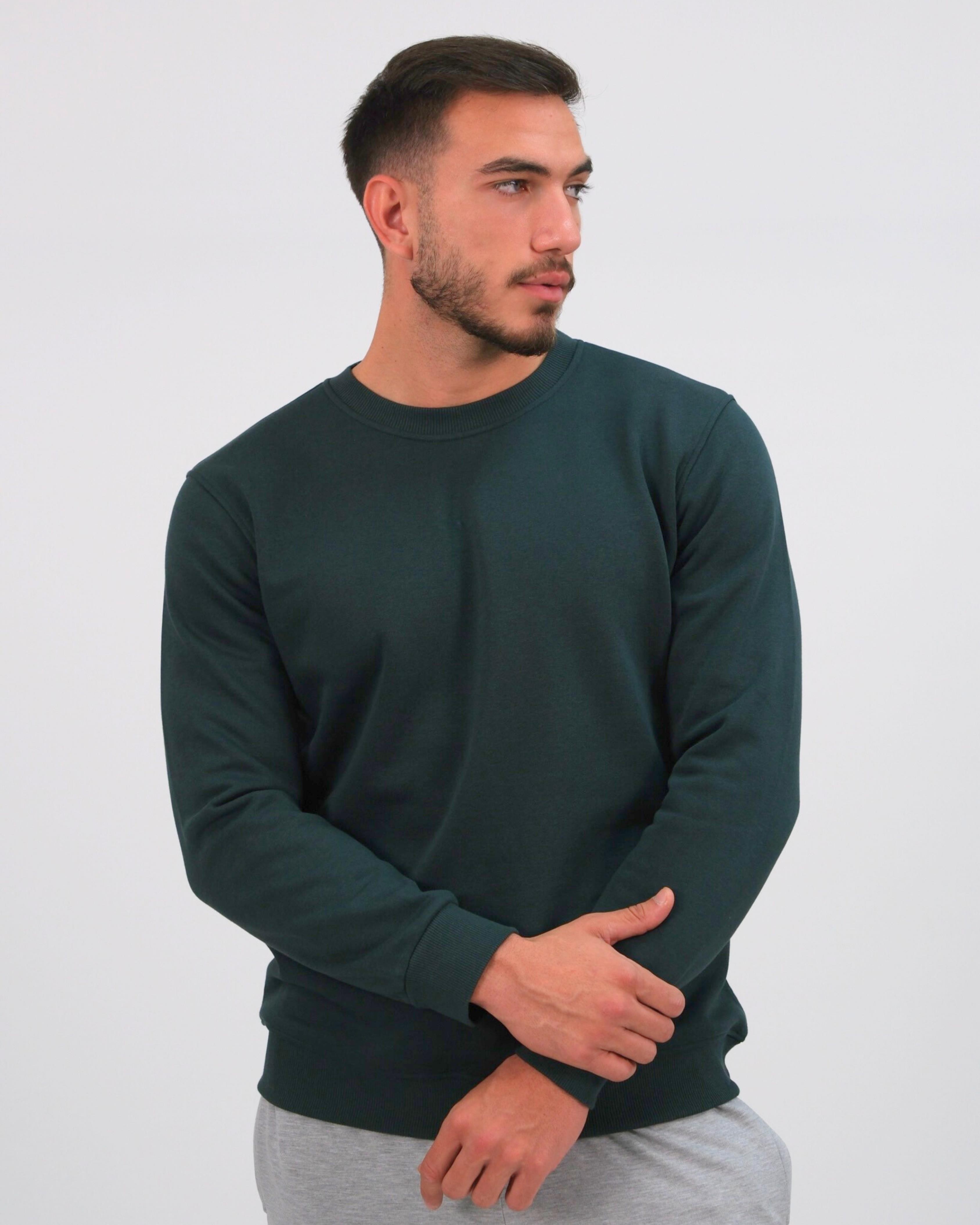 Unisex Üç İplik Şardonlu Sweatshirt