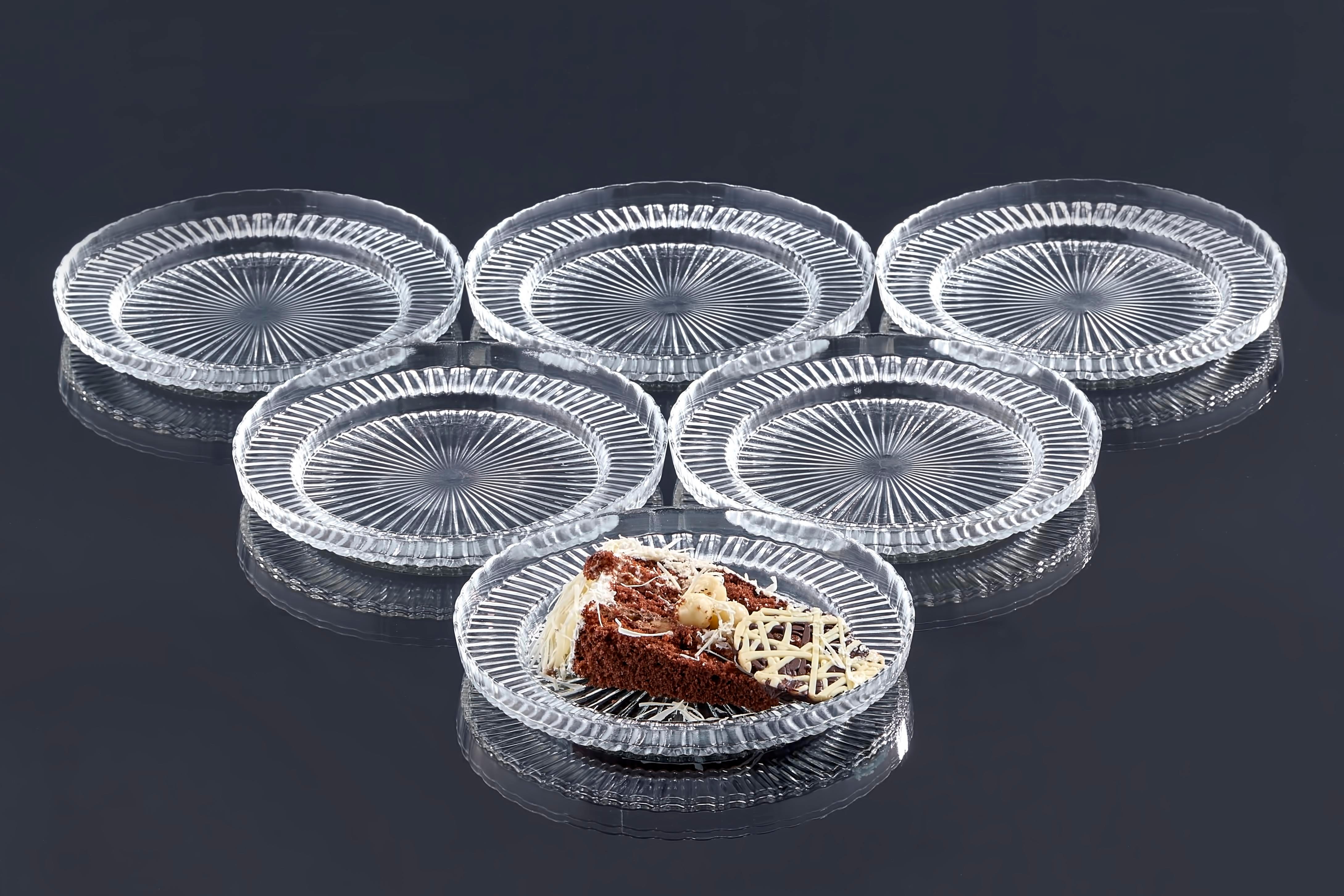 Taç Glasscom Riva 17 Cm Sunum Tabağı 