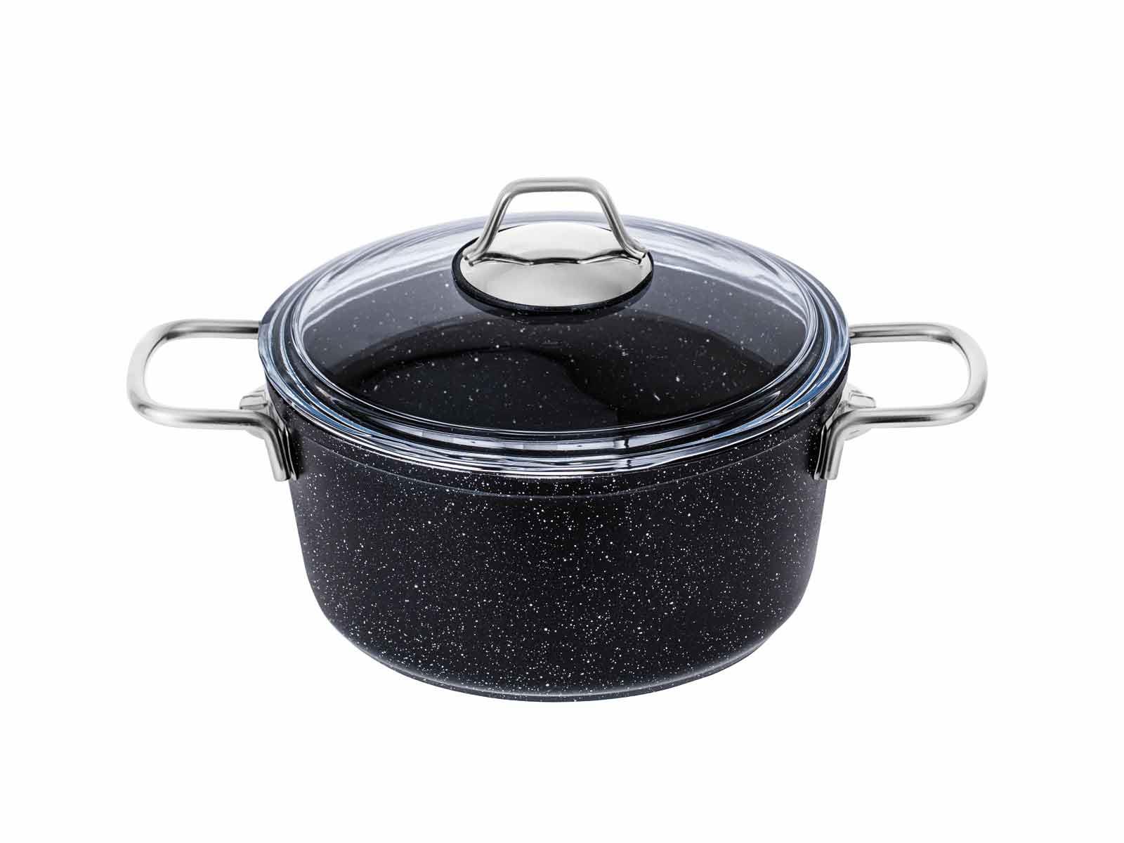 Taç Black Edition Granit Derin Tencere 26cm