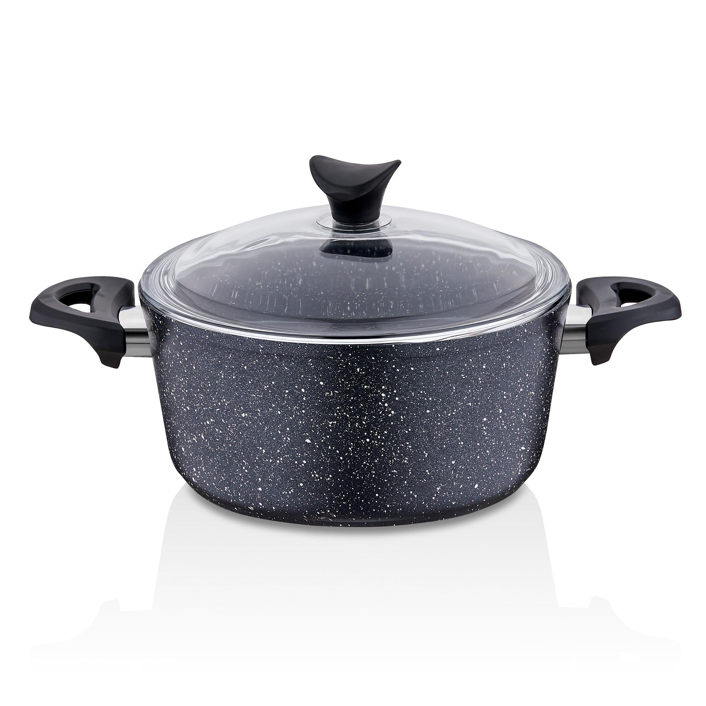 Taç Mastercook Pro 9 Parça Granit Tencere Seti Siyah