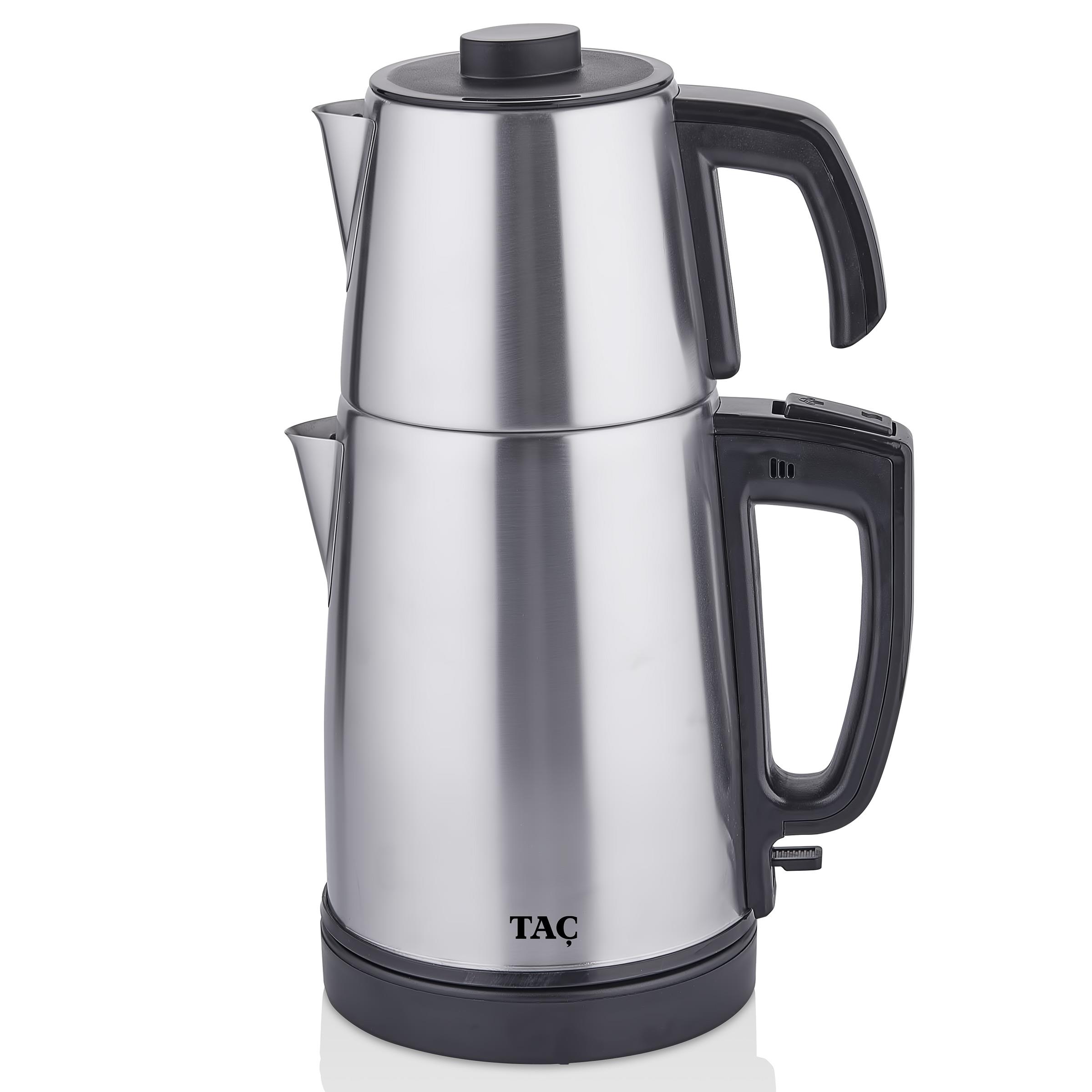 Taç Muhteşem 2'li Set Tost Makinası & Çay Makinası 