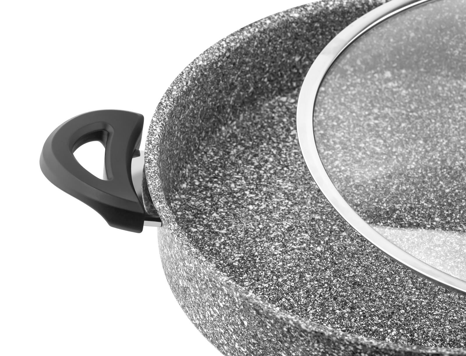 Taç Ultra Granit  Basık Tencere 30cm