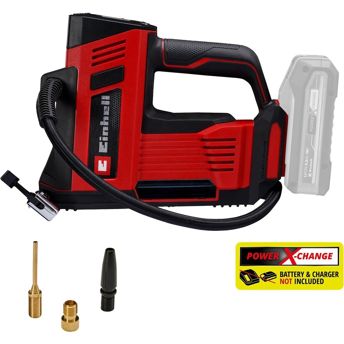  Einhell El Aletleri Einhell 2071025 Kale Kilit  CE-CC 18/23 D Li-Solo - Akülü Oto Hava Kompresörü