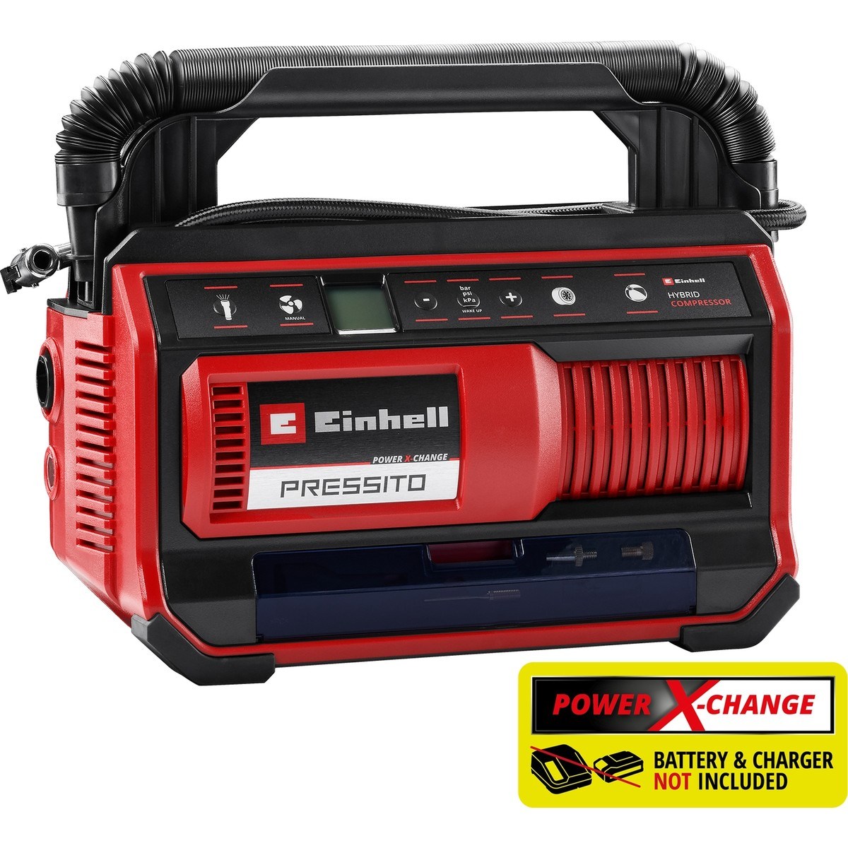  Einhell El Aletleri Einhell 4020430 Kale Kilit  PRESSITO 18/25 Hybrid - Akülü Hibrit Kompresör 