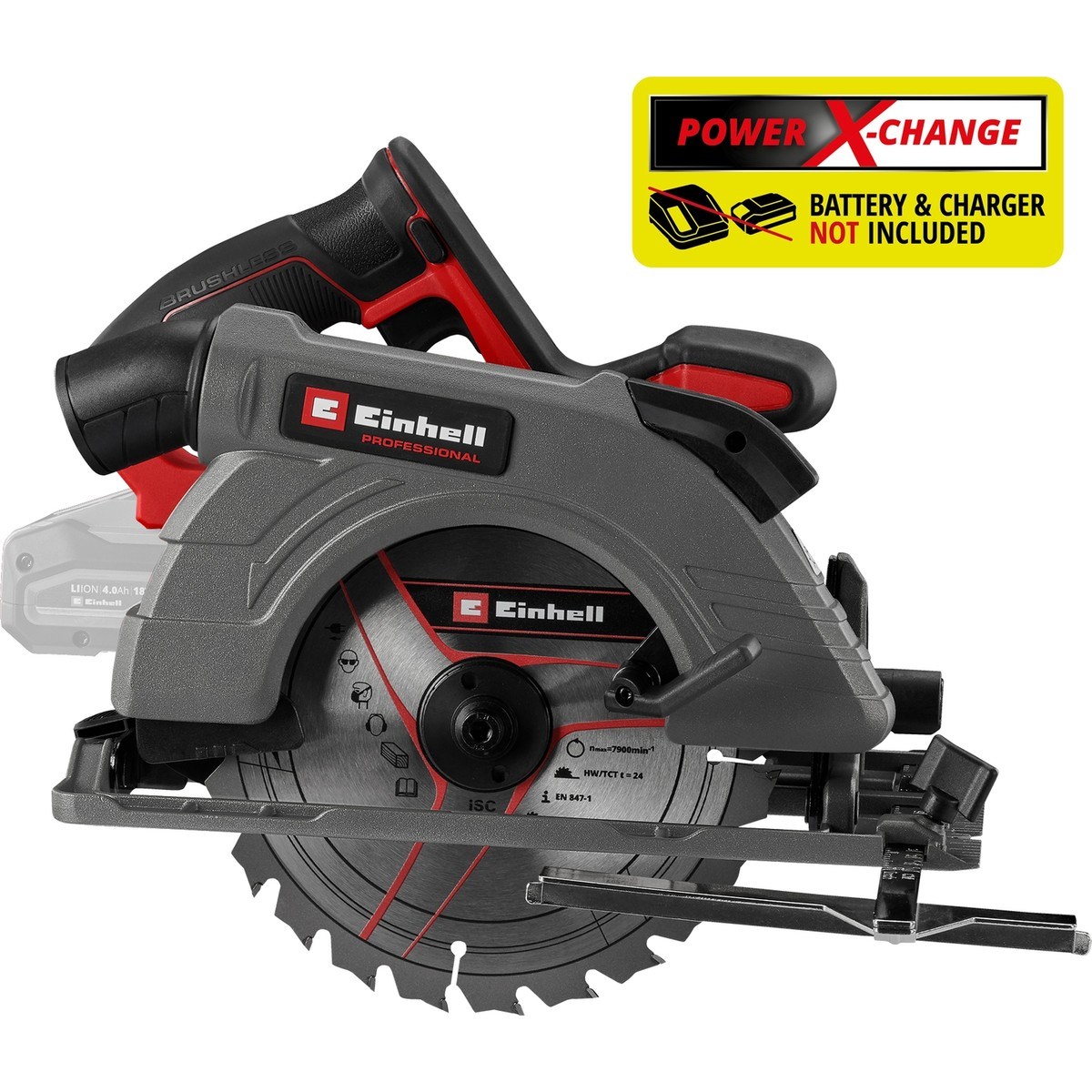  Einhell El Aletleri Einhell 4331210 Kale Kilit  TP-CS 18/190 Li BL - Solo - Akülü Daire Testere