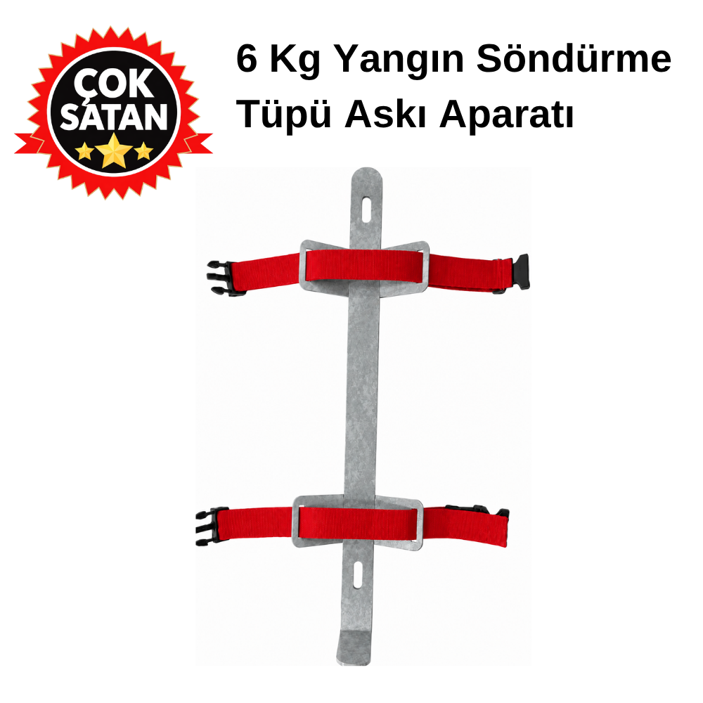 6 Kg Yangın Söndürme Tüpü Askı Aparatı  