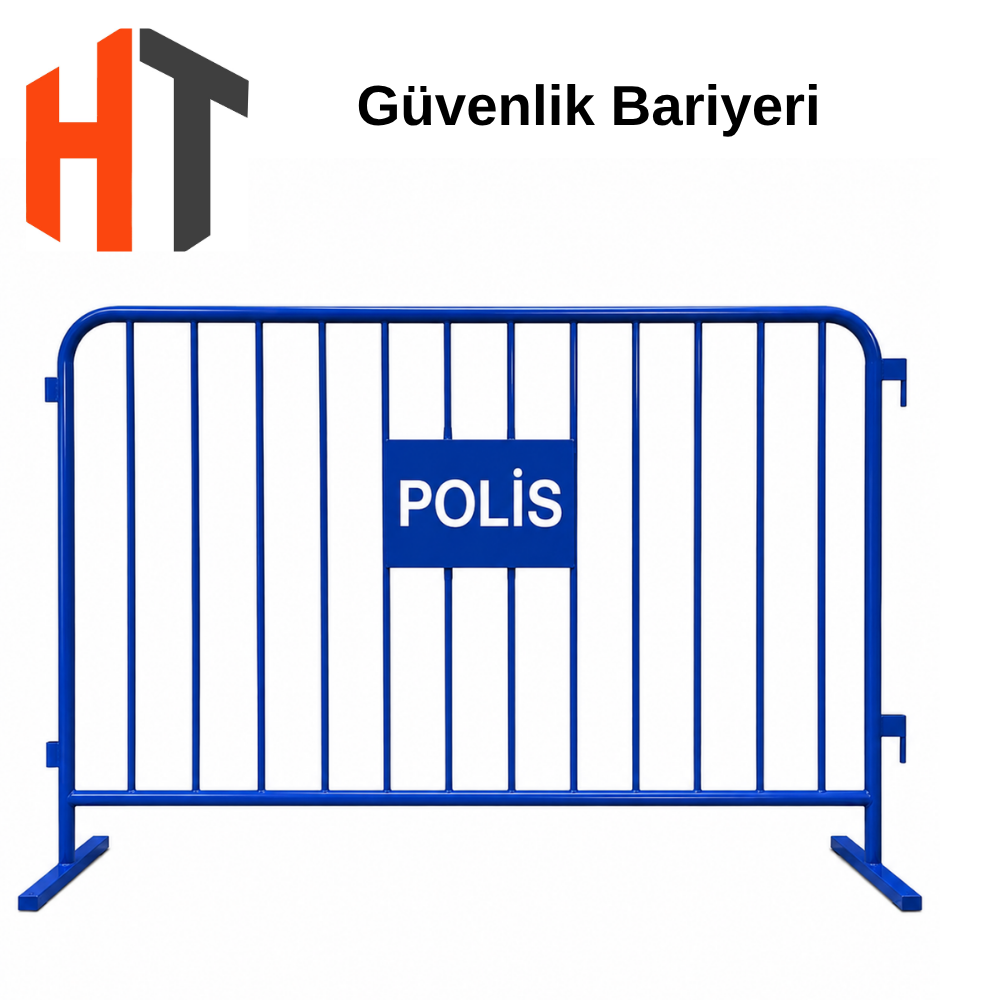 Metal Güvenlik Bariyeri Zabıta-Polis 200X100cm